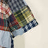 エディーバウアー Eddie Bauer チェック柄パッチワーク開襟シャツ メンズ JPN:M