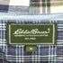 エディーバウアー Eddie Bauer チェック柄パッチワーク開襟シャツ メンズ JPN:M