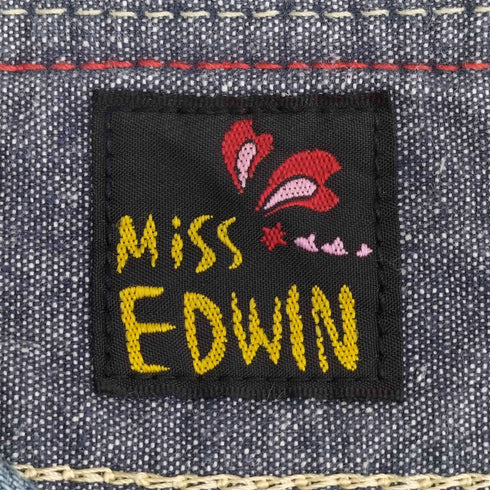 エドウィン EDWIN Miss Y2K コットンリネン デニム レディース JPN:S