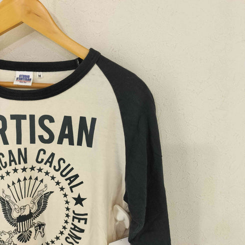 スタジオダルチザン STUDIO DARTISAN ラグラン7分丈Tシャツ メンズ JPN:M