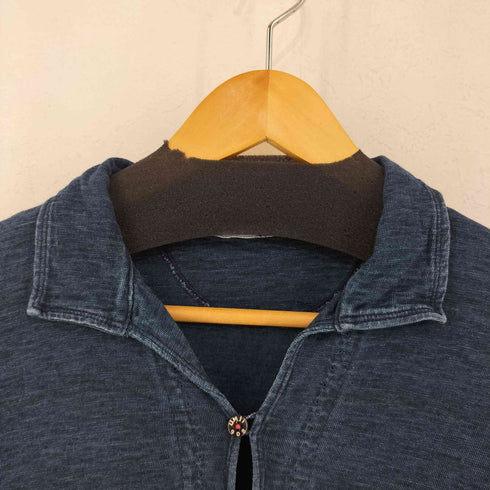 ウミ umii908 インディゴ ポロシャツ メンズ JPN:3