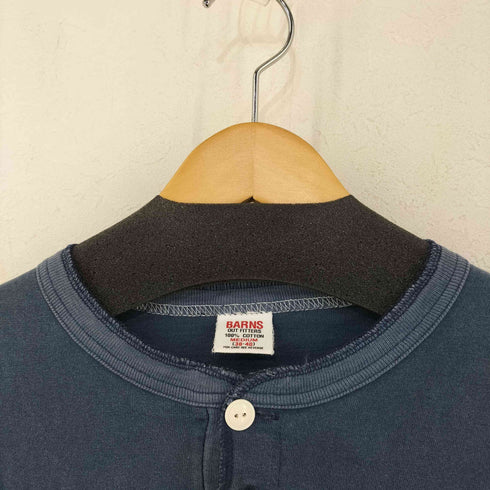 バーンズ アウト フィッターズ BARNS OUT FITTERS STANDARD COZUN ヘンリーネックカットソー メンズ 38-40