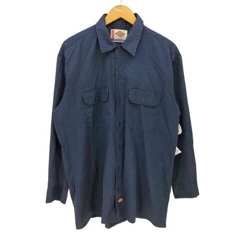 ディッキーズ Dickies 90s 00s ワークシャツ メンズ import:L