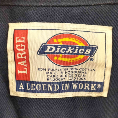 ディッキーズ Dickies 90s 00s ワークシャツ メンズ import:L