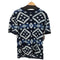 ハリウッドランチマーケット HOLLYWOOD RANCH MARKET INDIGO DYE オルテガ クルーネック ニットTシャツ メンズ JPN:2