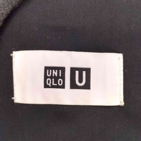 ユニクロユー UNIQLO U ダブルフェイスオーバーコート メンズ JPN:L