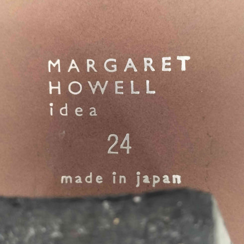 マーガレットハウエルアイデア Margaret Howell idea スウェード レースアップ ヒール パンプス レディース JPN:24