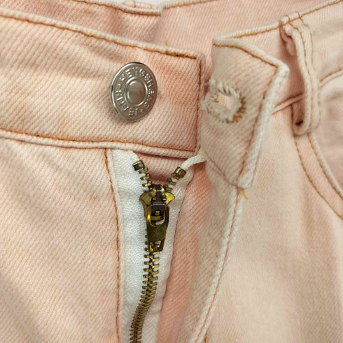 I LOVE DIY バレルレッグ カラーデニム バギー レディース M