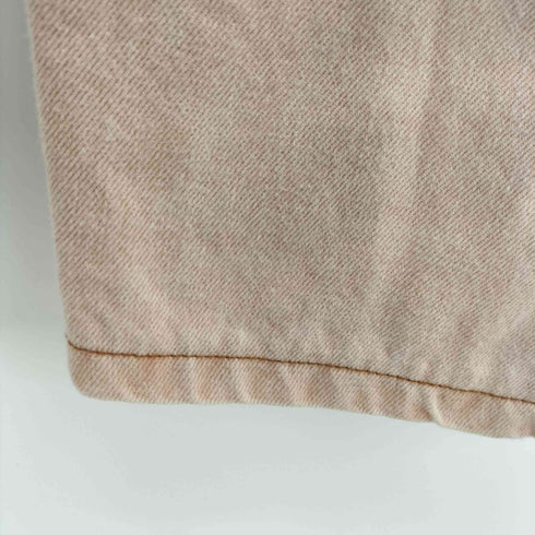 I LOVE DIY バレルレッグ カラーデニム バギー レディース M