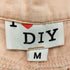 I LOVE DIY バレルレッグ カラーデニム バギー レディース M