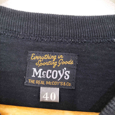 ザリアルマッコイズ THE REAL McCOYS BUCO 両面プリント Tシャツ メンズ US:40
