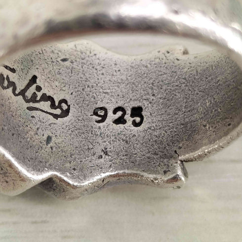 sterling silver スターリング シルバー 925 刻印 リング メンズ 17号