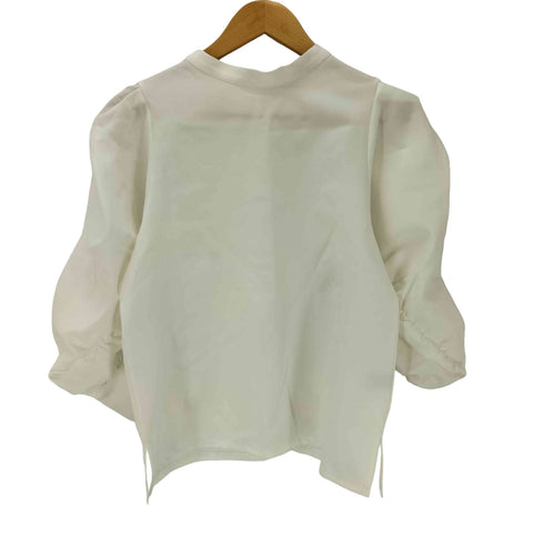 ウィルフリー willfully gather sleeve band collar BL レディース FREE