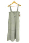 ウィルフリー willfully A line denim suspenders skirt OP レディース FREE