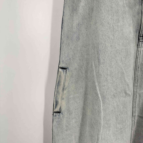 ウィルフリー willfully A line denim suspenders skirt OP レディース FREE