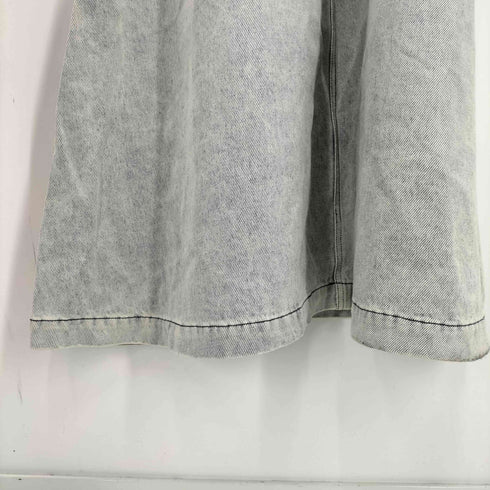 ウィルフリー willfully A line denim suspenders skirt OP レディース FREE