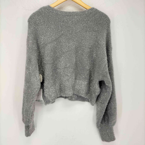 チャオパニックティピー CIAOPANIC TYPY ラメシャギー2WAYニットカーディガン レディース ONE SIZE