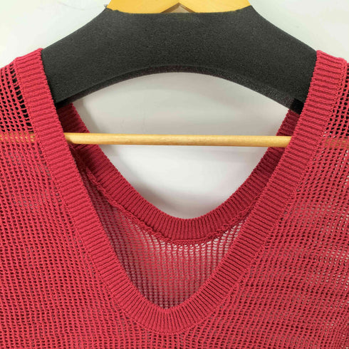 ユナイテッドアローズグリーンレーベルリラクシング UNITED ARROWS green label relaxing メッシュ ロングベスト ワンピース レディース FREE