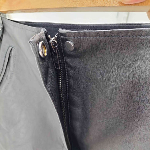 リヴドロワ RIVE DROITE ライクレザーオーバースカート レディース FREE