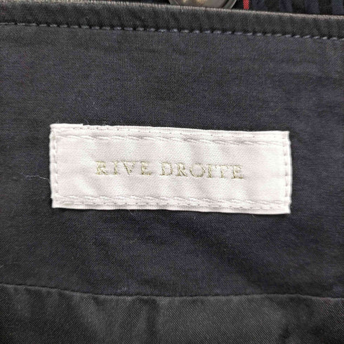 リヴドロワ RIVE DROITE ライクレザーオーバースカート レディース FREE