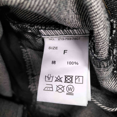 セレクトモカ SELECT MOCA サイドポケットリジッドデニムパンツ  レディース FREE