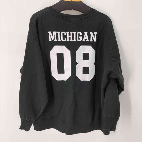グッドロックスピード GOOD ROCK SPEED Vネックロゴウラケプルオーバー Michigan 08 レディース FREE
