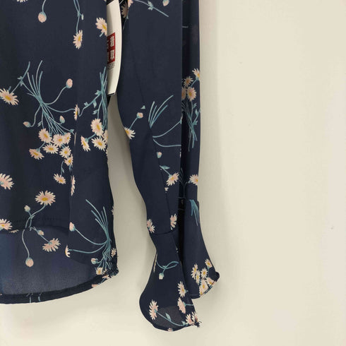 ジェナ JENA espace merveilleux 花柄 シアーブラウス レディース FREE