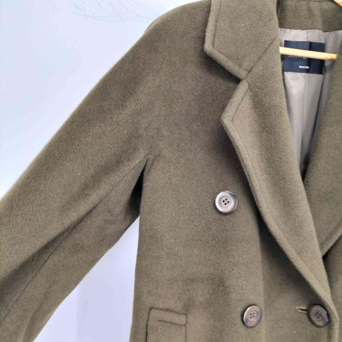 MARQUE-X カシミヤ混ウールダブルチェスターコート CASHMERE&WOOL メンズ