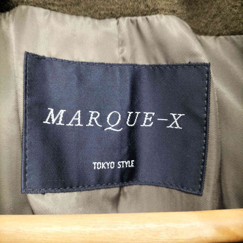 MARQUE-X カシミヤ混ウールダブルチェスターコート CASHMERE&WOOL メンズ
