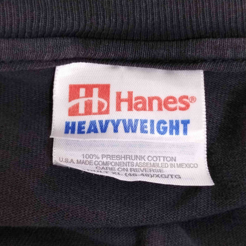 ヘインズ Hanes 00s HEAVYWEIGHT プリント クルーネックTシャツ メンズ import:XL