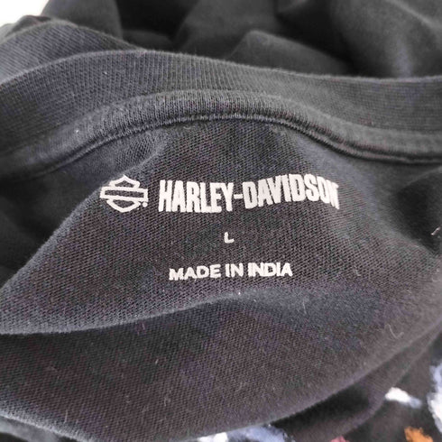 ハーレーダビッドソン HARLEY-DAVIDSON プリント クルーネックTシャツ メンズ import:L