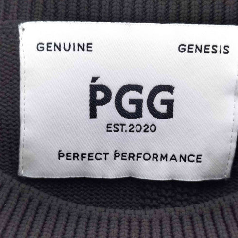 ピージージー PGG 23SS SPECIAL EDITION#2 GOLDEN LOGO KNIT ゴールデン ロゴ ニット レディース 6