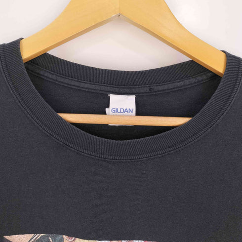 ギルダン GILDAN フロント アームプリント ロングスリーブTシャツ メンズ import:XL
