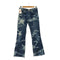 ラングラー Wrangler タイダイ染め ブーツカット デニム パンツ メンズ 32