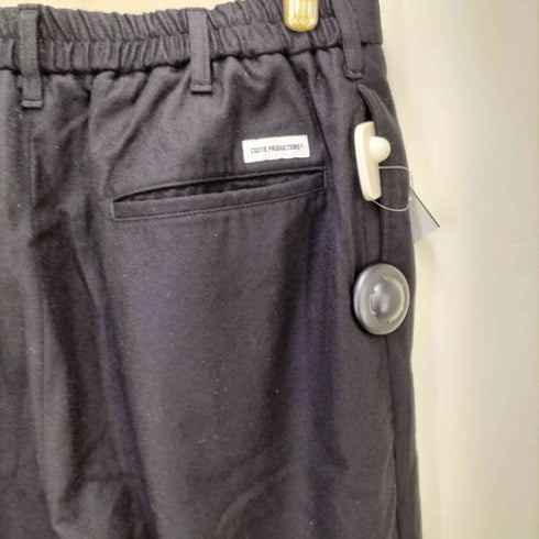 クーディプロダクション cootie productions 23AW CA/W Flannel 2 Tuck Wide Easy Trousers カシミア ウール 2タック ワイド イージーパンツ メンズ JPN:M