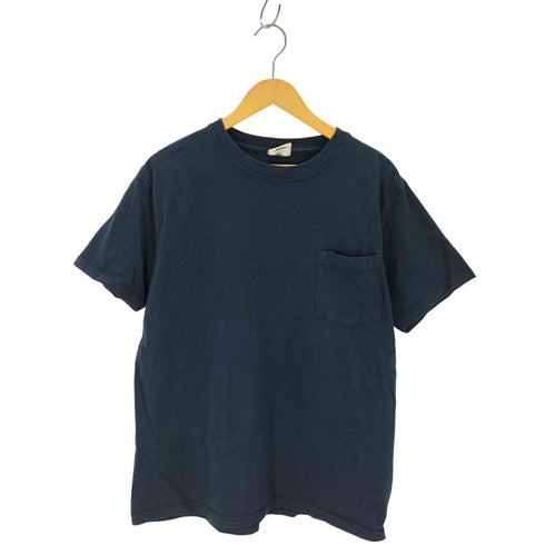 グッドウェア Goodwear USA製 ヘビーオンス ポケットクルーネックTシャツ メンズ JPN:L
