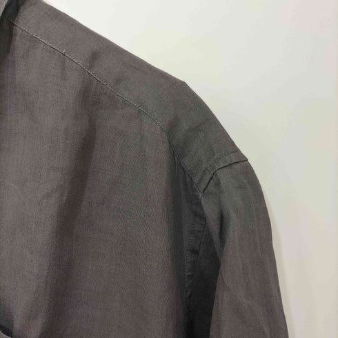 ミラオーウェン Mila Owen 24SS 総リネン ロールアップスリーブオーバーラミーシャツ レディース ONE SIZE