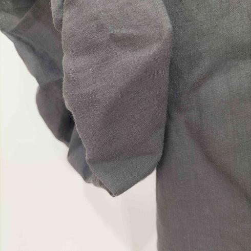 ミラオーウェン Mila Owen 24SS 総リネン ロールアップスリーブオーバーラミーシャツ レディース ONE SIZE