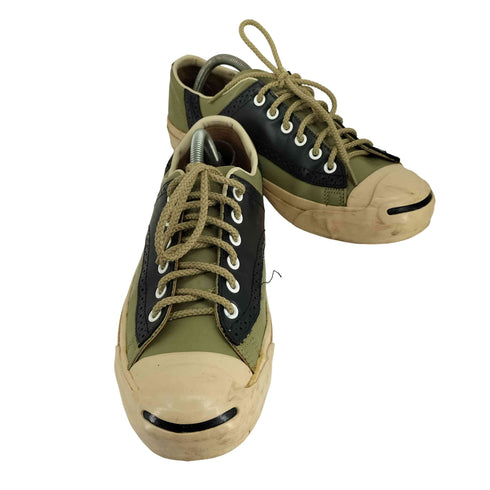 コンバース CONVERSE JACK PURCELL RALLY SADDLE LEATHER メンズ JPN:27.5