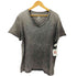 DECREE 00s Y2K USA製 タイダイ ダメージVネックカットソー メンズ import:XL