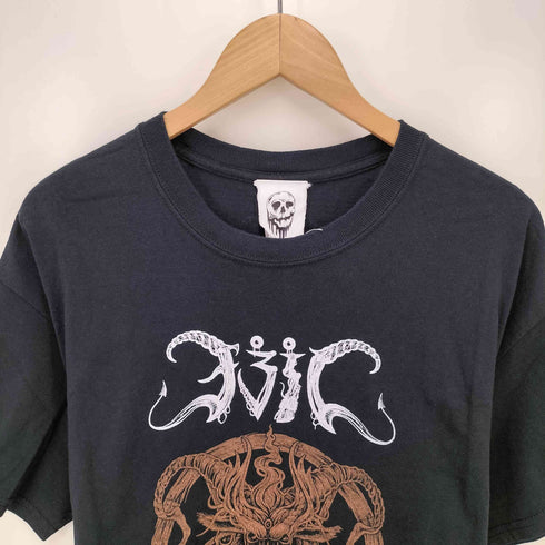 RITES OF EVIL 邪悪を讃えよ ブラックメタル デスメタル アルバム アートワーク プリント S/S クルーネック Tシャツ メンズ import:L