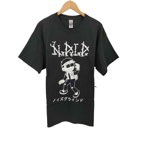 ノイズグラインド グラインドコア アートワーク S/S クルーネック Tシャツ メンズ import:L