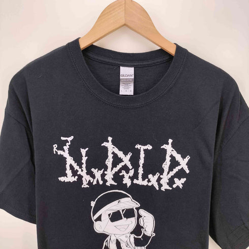 ノイズグラインド グラインドコア アートワーク S/S クルーネック Tシャツ メンズ import:L