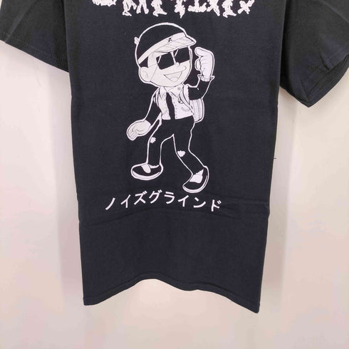 ノイズグラインド グラインドコア アートワーク S/S クルーネック Tシャツ メンズ import:L