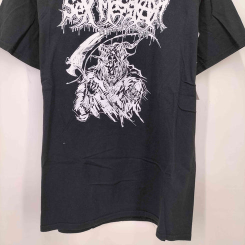 ブラックメタル デスメタル クロスオーバー アートワーク S/S クルーネック Tシャツ メンズ import:L