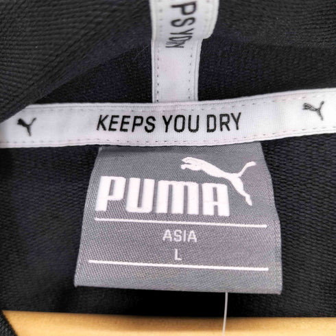 プーマ PUMA ロゴプリントプルオーバーパーカー レディース L