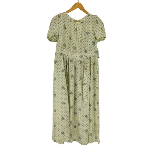 フランシュリッペ franche lippee 総柄シルクワンピース レディース M