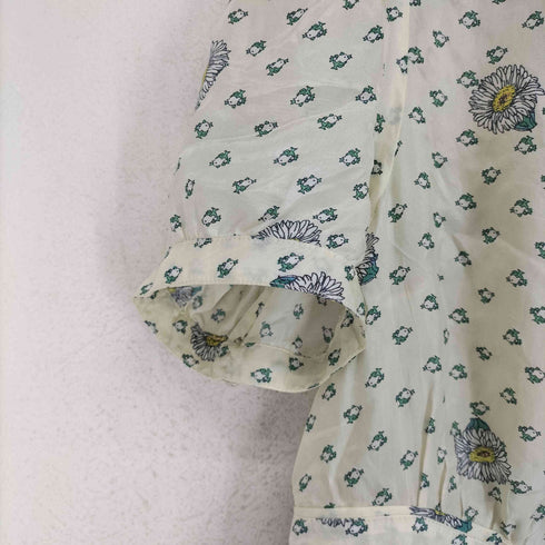 フランシュリッペ franche lippee 総柄シルクワンピース レディース M