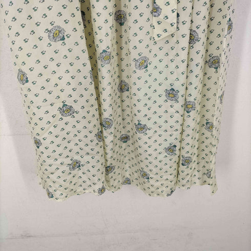 フランシュリッペ franche lippee 総柄シルクワンピース レディース M