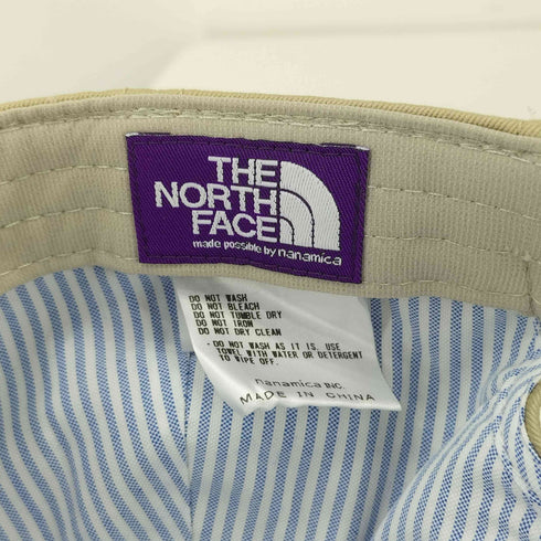 ノースフェイスパープルレーベル THE NORTH FACE PURPLE LABEL 23AW Chino Field Graphic Cap Asphalt Gray メンズ FREE